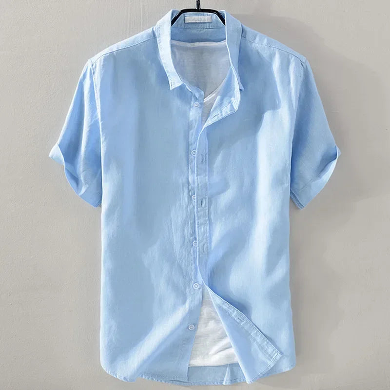 Refined Linen Cotton Shirt