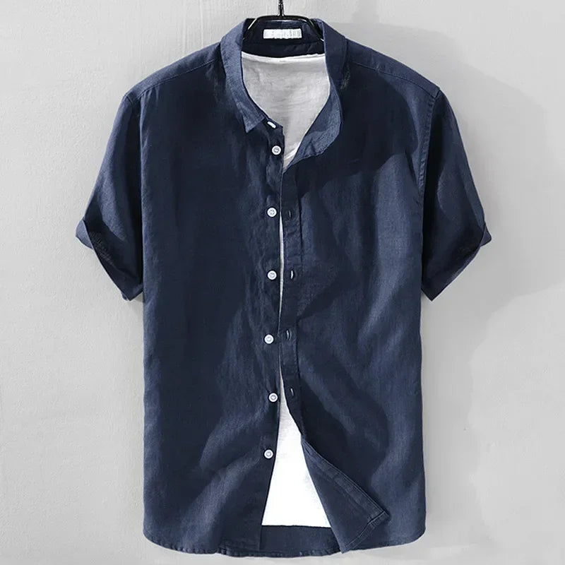 Refined Linen Cotton Shirt