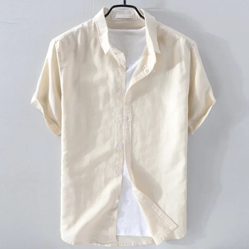 Refined Linen Cotton Shirt