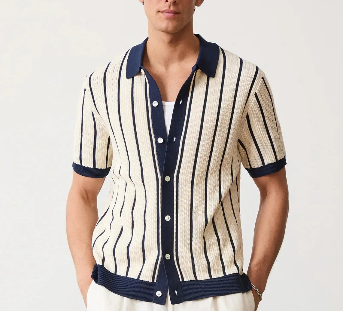 Viscose Striped Shirt