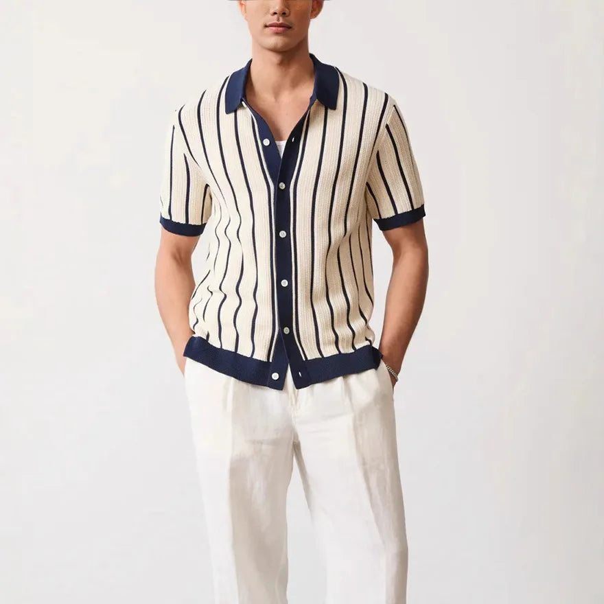 Viscose Striped Shirt
