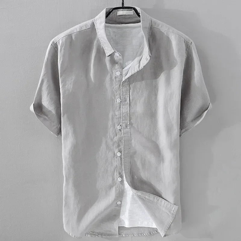 Refined Linen Cotton Shirt