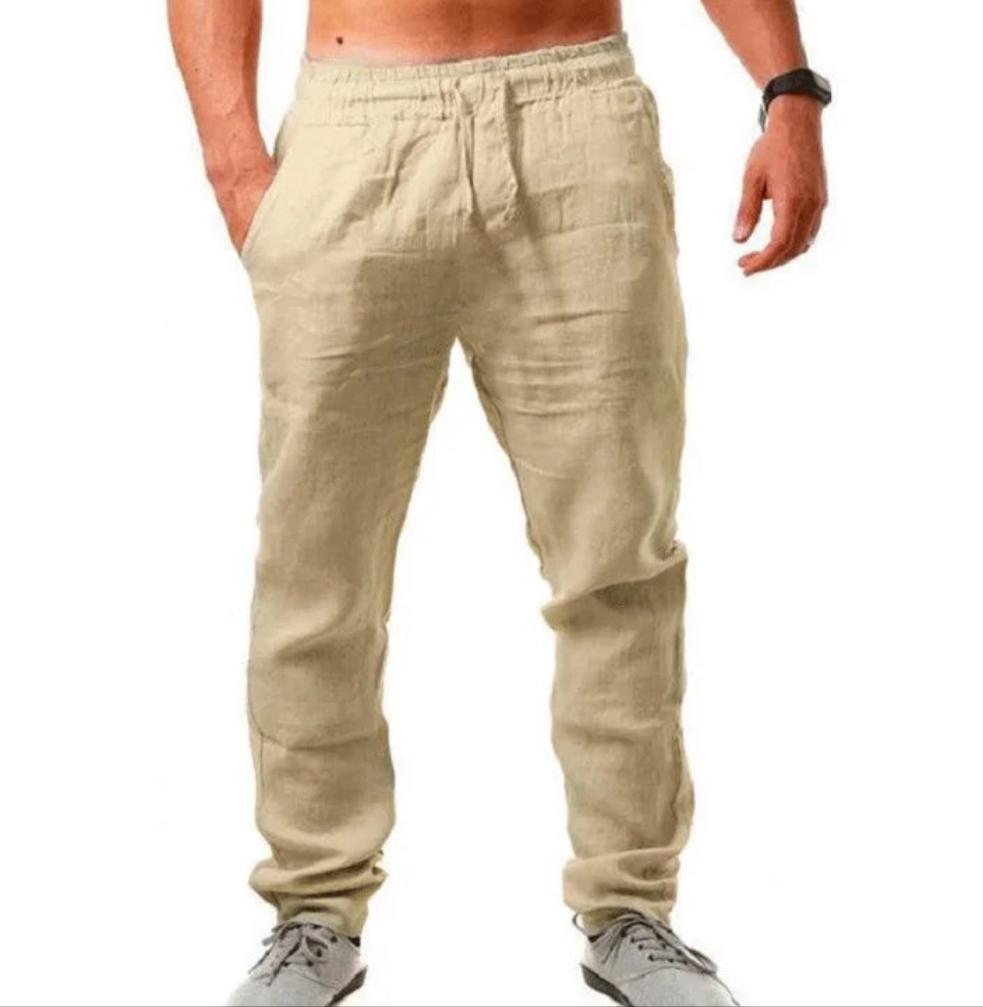 Cotton-Linen Pants
