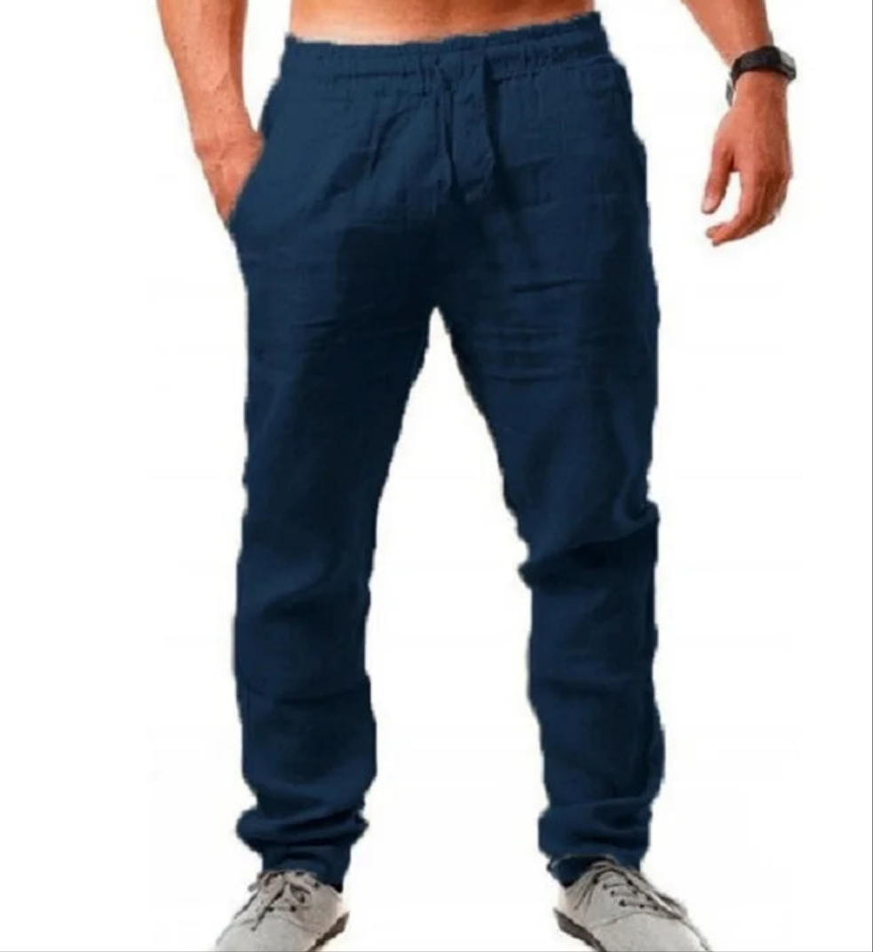 Cotton-Linen Pants