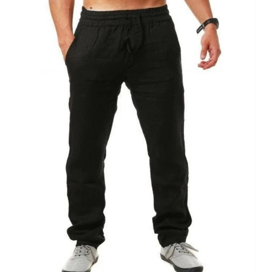 Cotton-Linen Pants