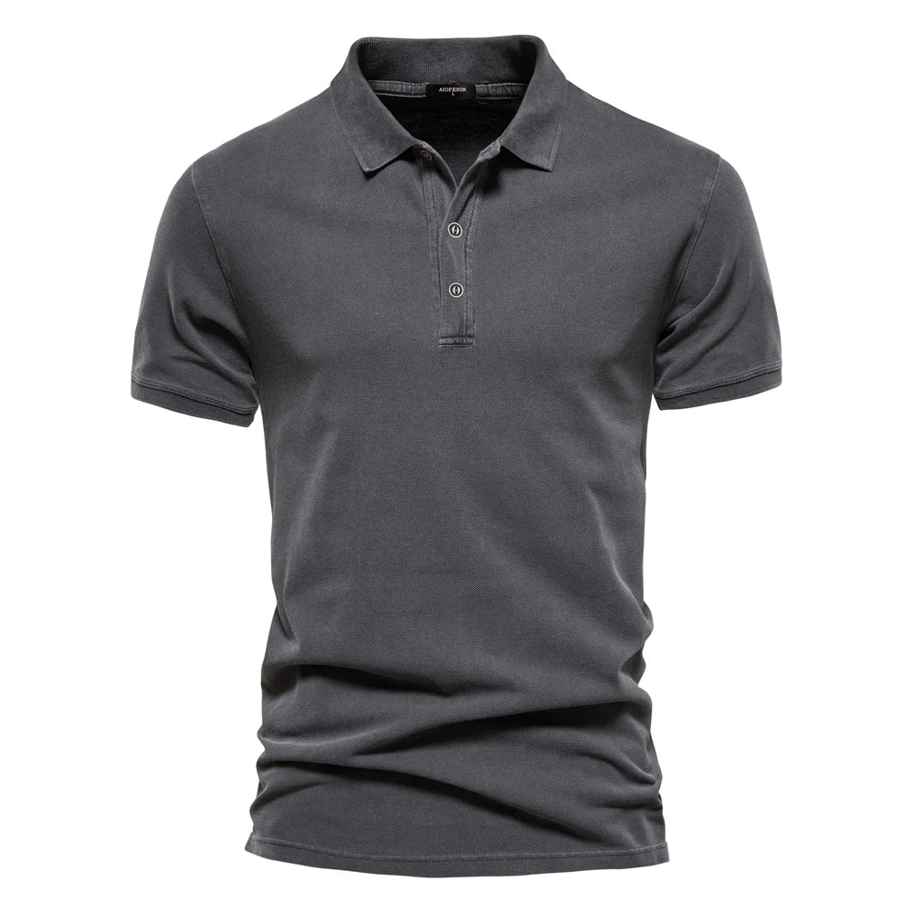 Cotton polo shirt
