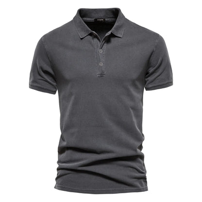 Cotton polo shirt