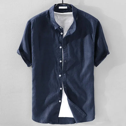Refined Linen Cotton Shirt
