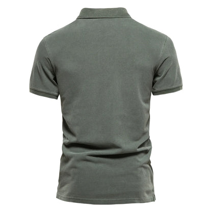 Cotton polo shirt