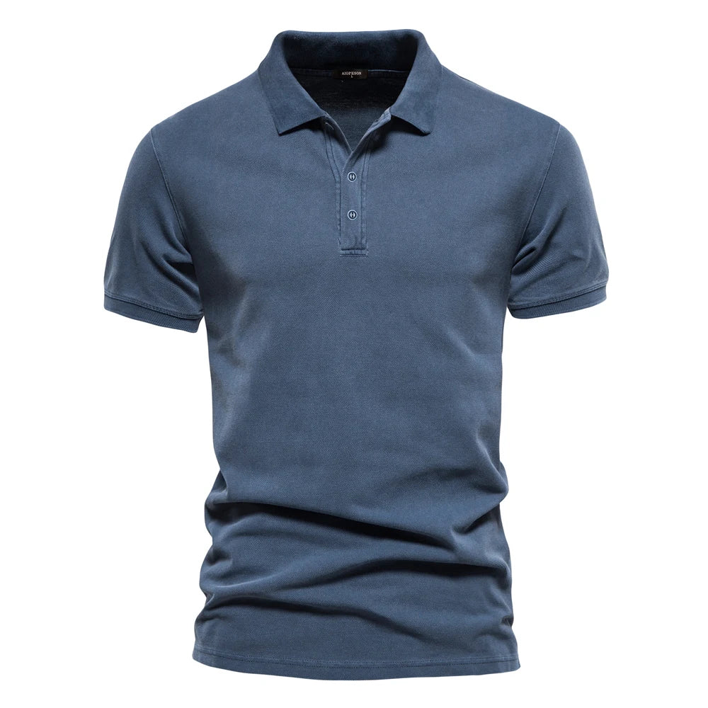 Cotton polo shirt